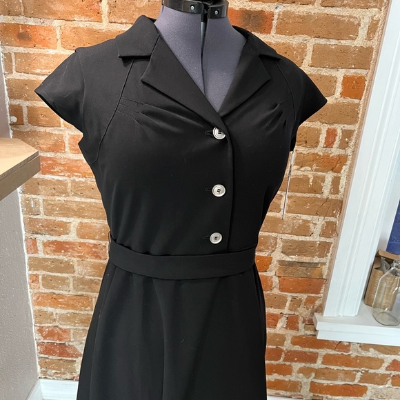 NWT Calvin Klein black dress size 12 - Picture 3 of 7